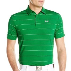 Under Armour Men UA Playoff Polo, Green, M